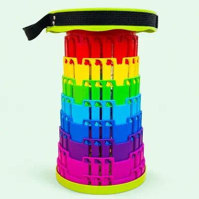 Folding Retractable Stool Travel Camping Stools Chair