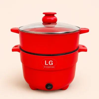 LG Kitchen King Multi Purpose Cooker 3L With Free Spoon, Pot, Steamer
